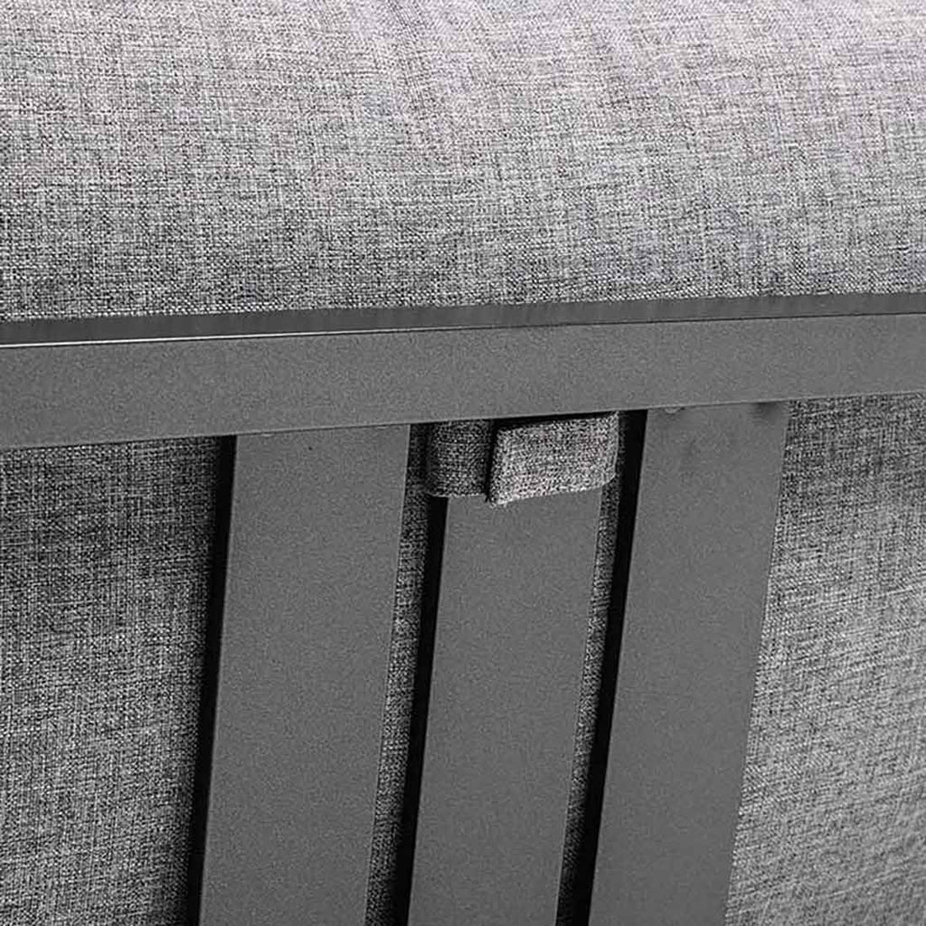 Spise-loungesett Ocean Skid aluminium/HPL antrasitt - Kettler