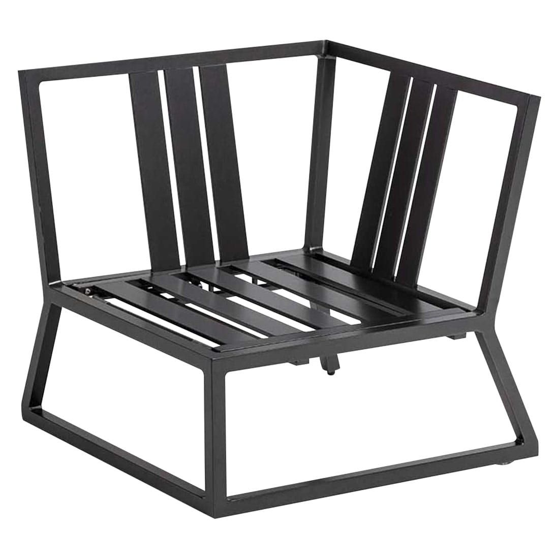Spise-loungesett Ocean Skid aluminium/HPL antrasitt - Kettler