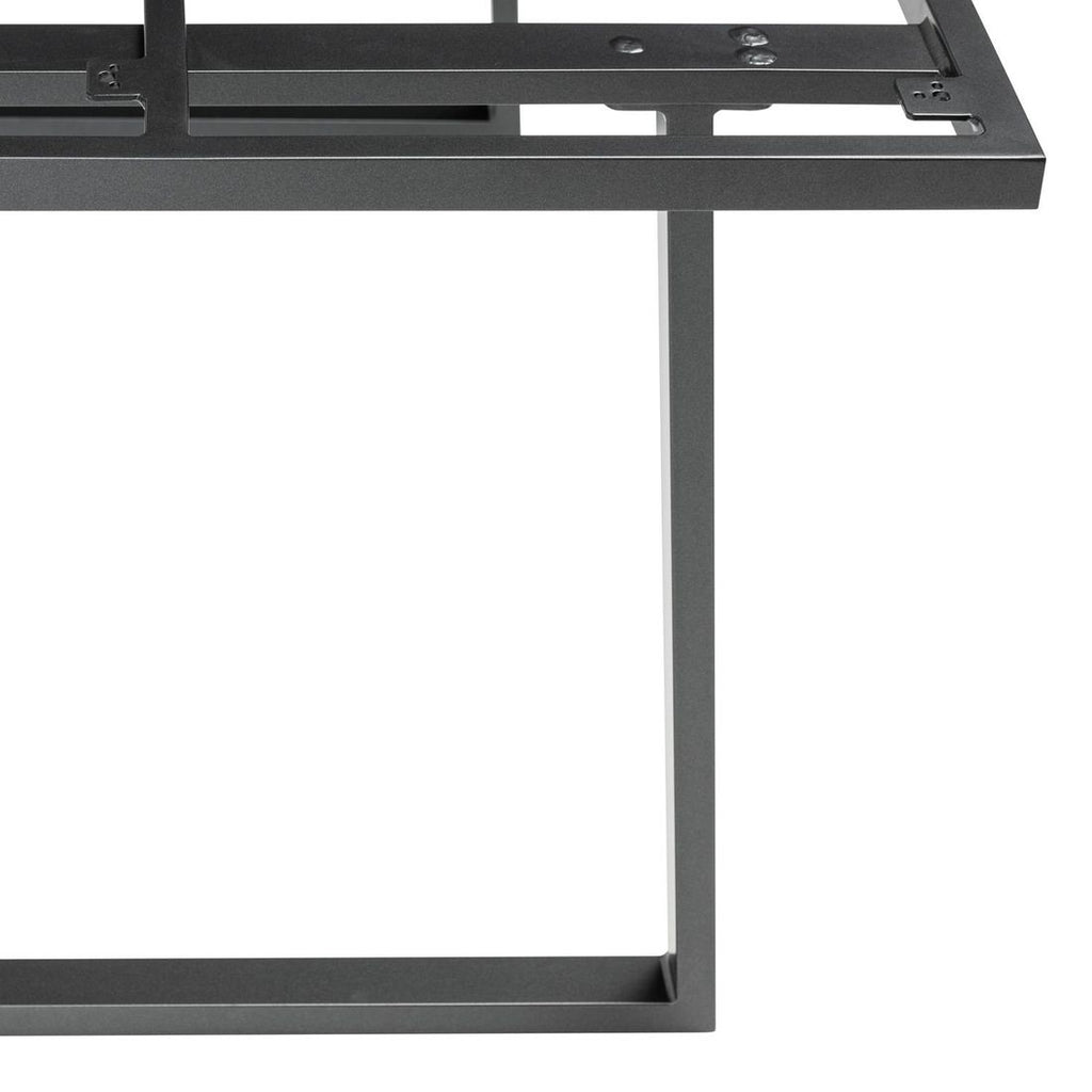Spise-loungesett Ocean Skid aluminium 160x95 cm utsikt side
