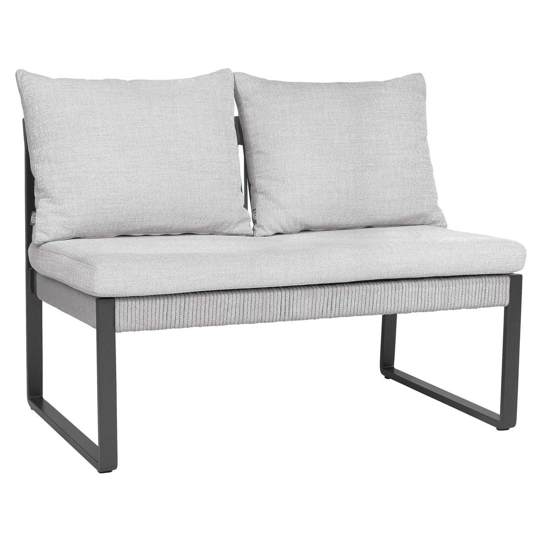 Spise-loungesett Tammo aluminium/tau 160x90 cm - Stern
