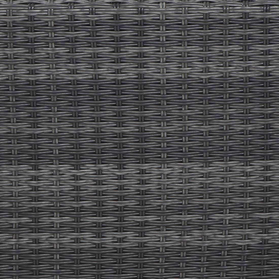 Spise-loungesett Taranto aluminium/polyrotting 140x85 cm - Siena Garden
