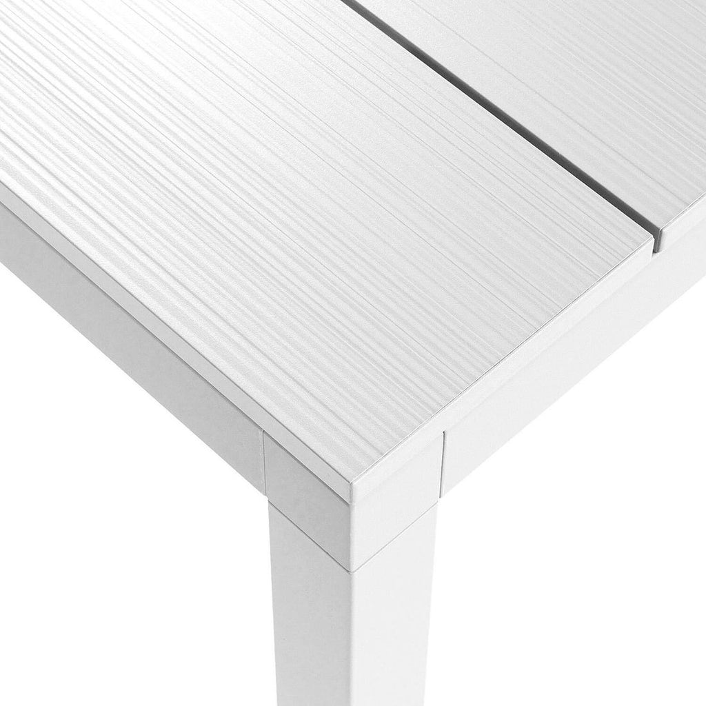 Spisesett ute Bit 6 plasser aluminium 140/210x85 cm - Nardi