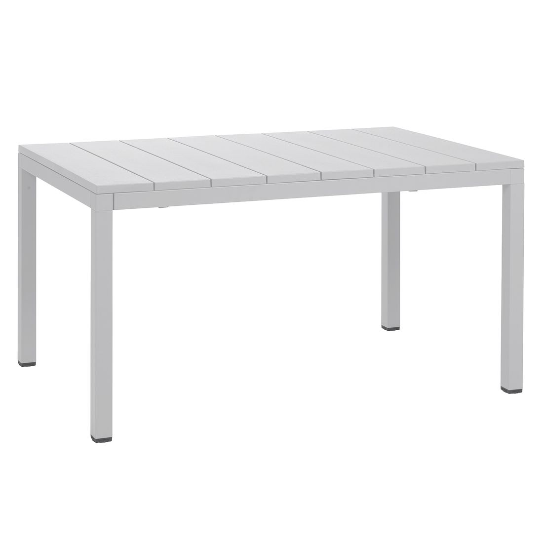 Spisesett ute Bit 6 plasser aluminium 140/210x85 cm - Nardi