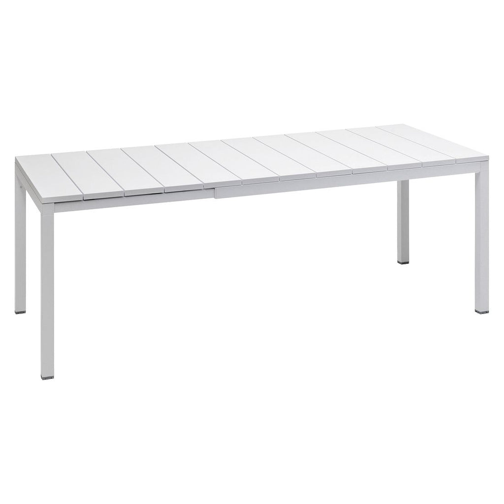 Spisesett ute Bit 6 plasser aluminium 140/210x85 cm - Nardi