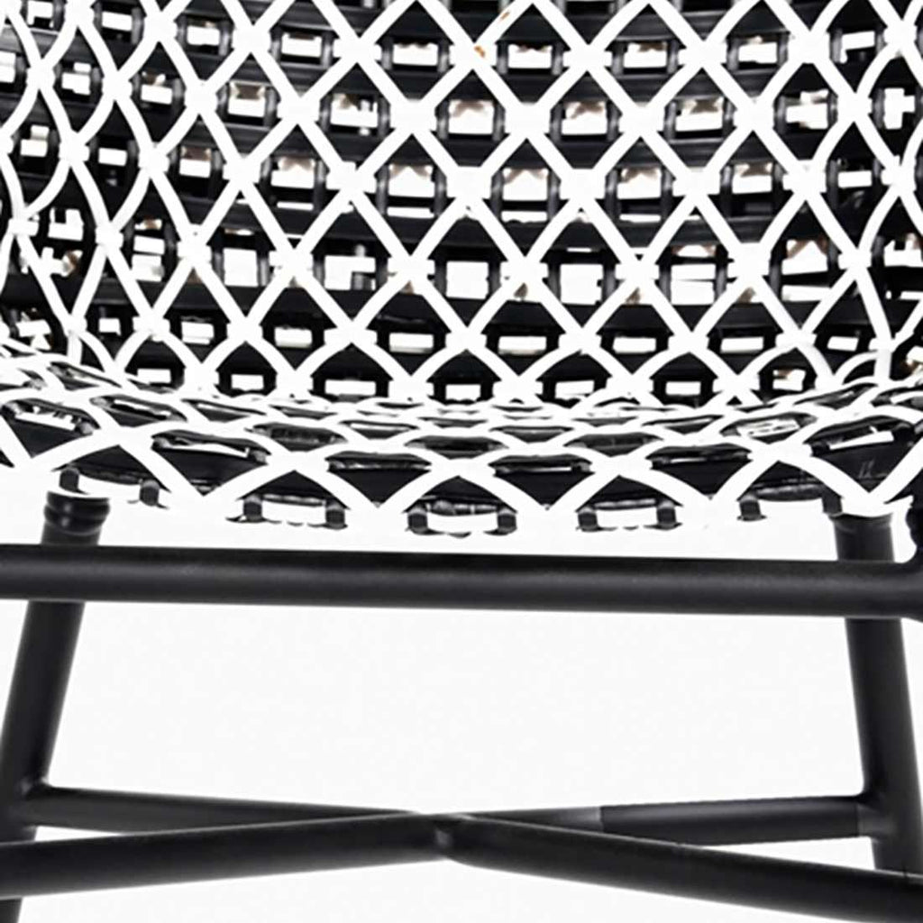 Spisesett ute Delphine 6 plasser, polyrotting/teak 240x100 cm polyrattan sitteflate