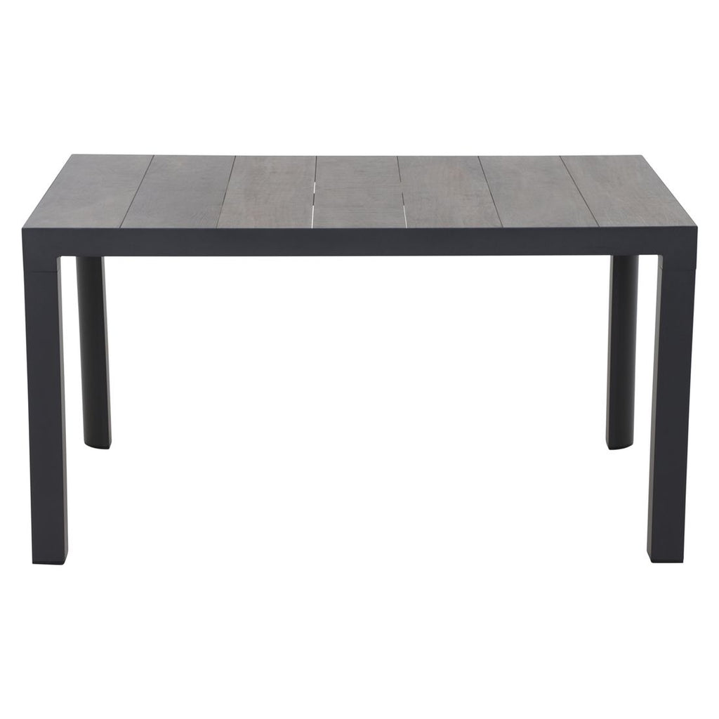 Spisesett ute Leeds aluminium keramikk 160x90 cm 4 plasser - Siena Garden