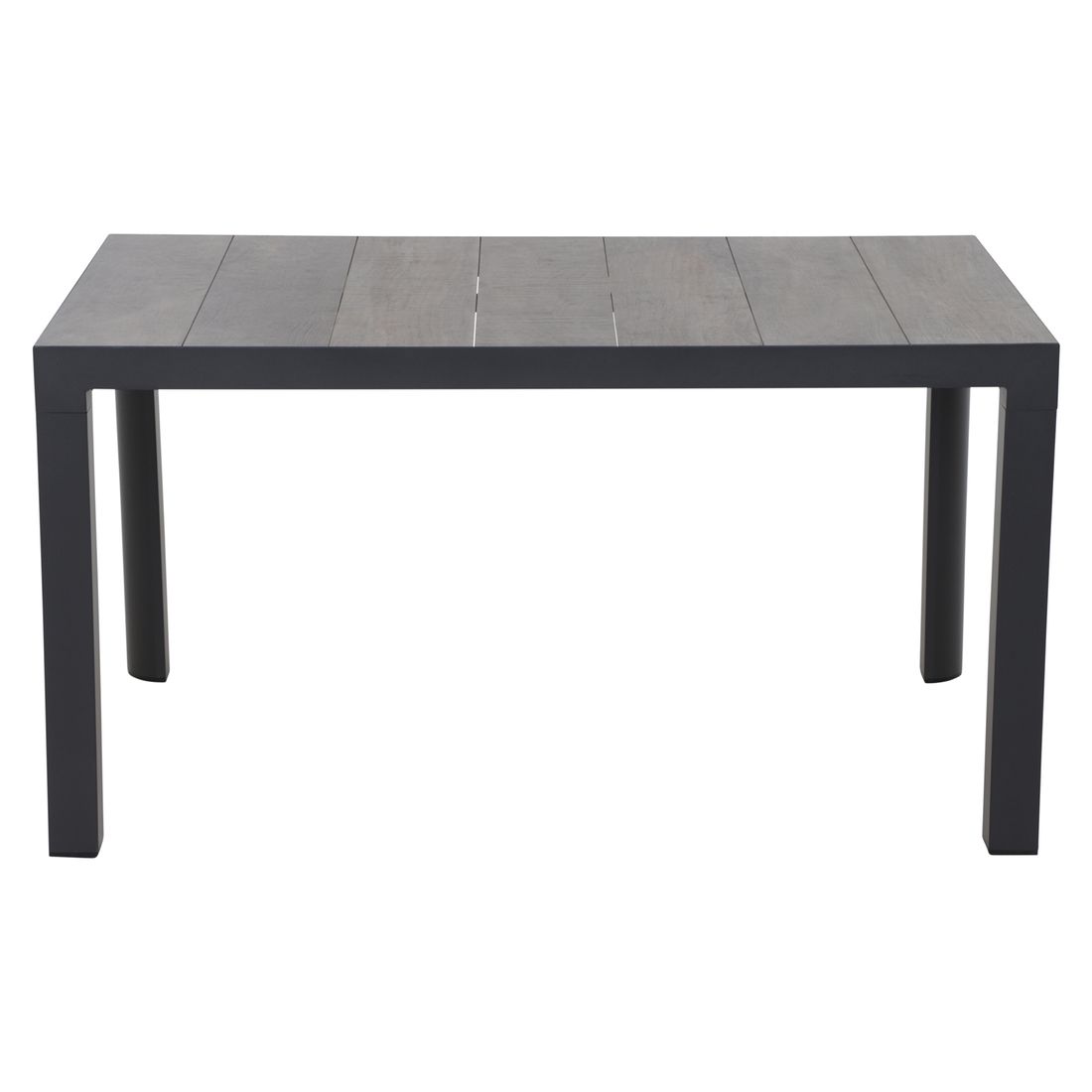 Spisesett ute Leeds aluminium keramikk 160x90 cm 4 plasser - Siena Garden