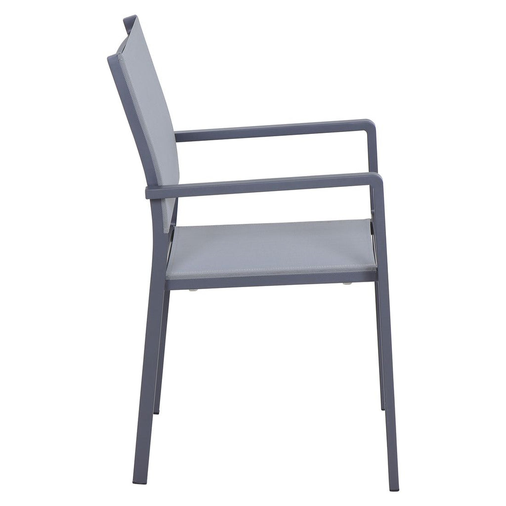 Spisesett ute aluminium keramikk 4 plasser - Siena Garden