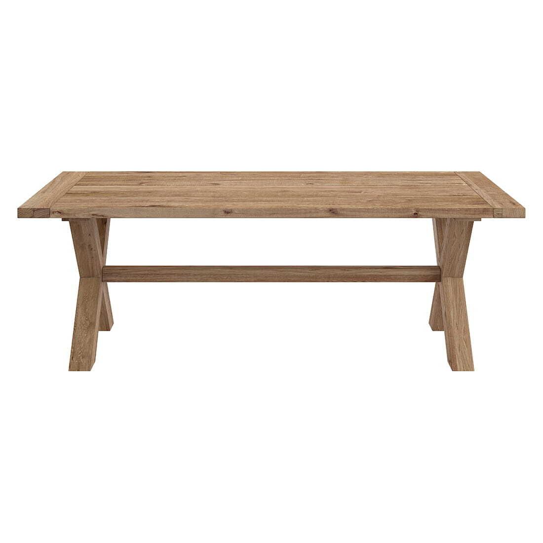 Spisesett ute Leon Dublin 7 deler aluminium og tau 220x100 cm - OUTLIV.