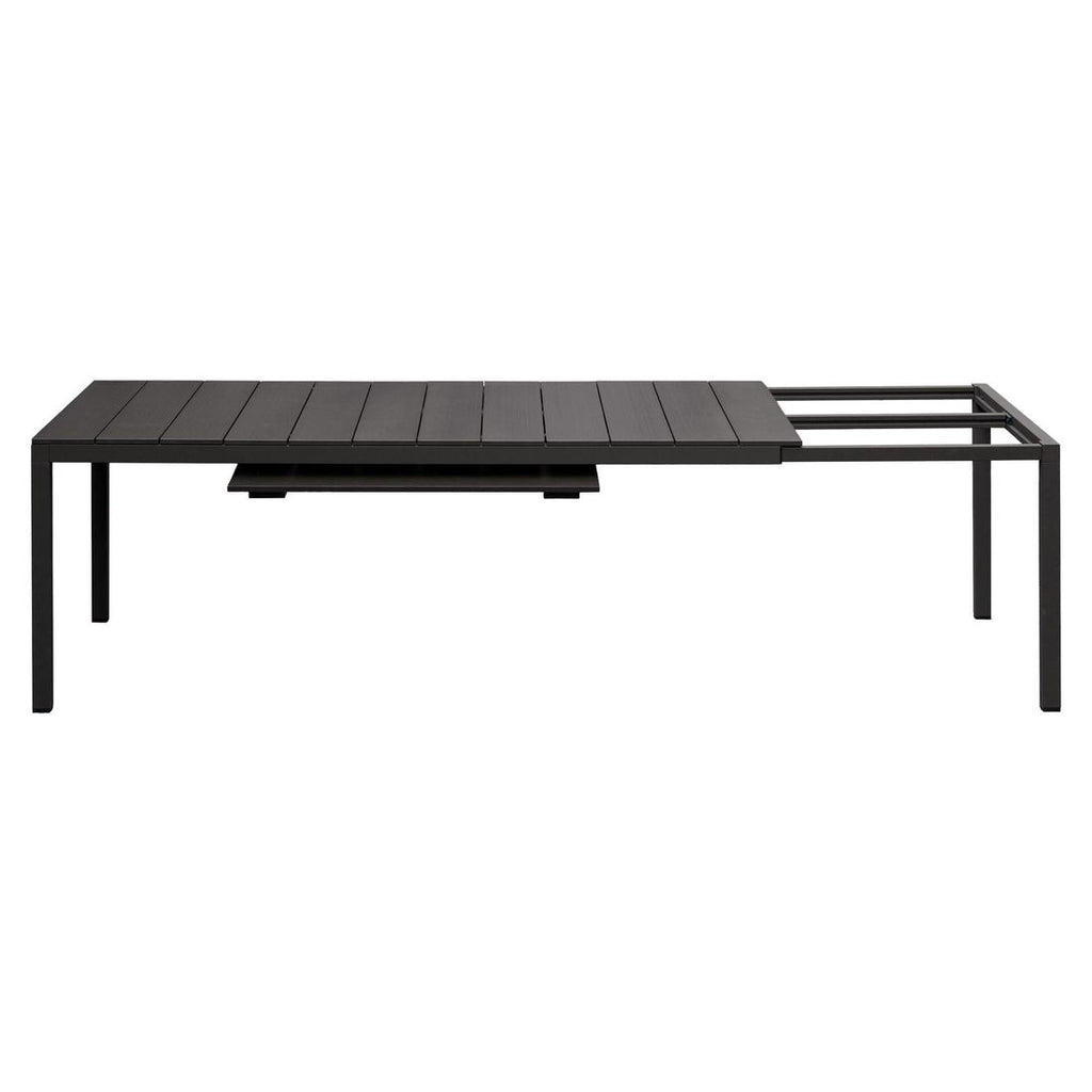 Spisesett ute Net 10 plasser aluminium 210/280x100 cm - Nardi stol side