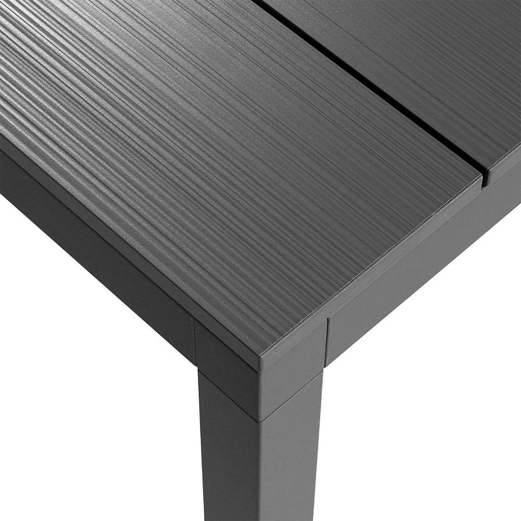 Spisesett ute Net 10 plasser aluminium 210/280x100 cm - Nardi sett samlet