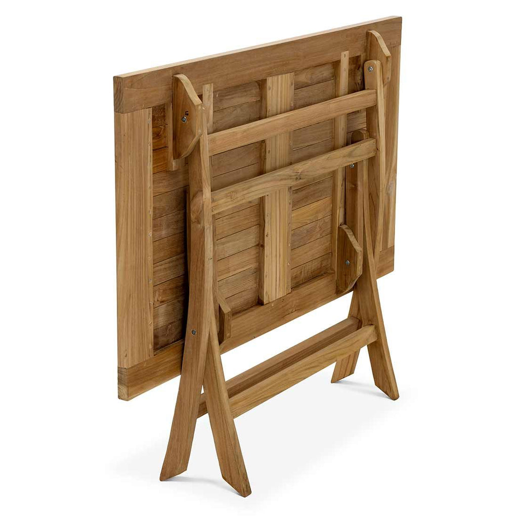 Spisesett ute Ontario 4 plasser teak 120x70 cm - OUTLIV nærbilde av stol