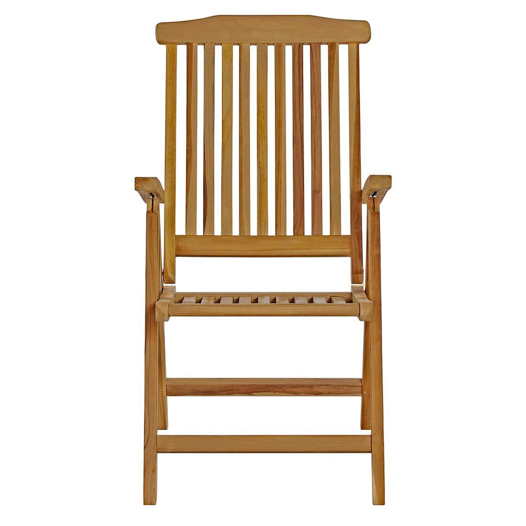 Spisesett ute Ontario 4 plasser teak 120x70 cm - OUTLIV.