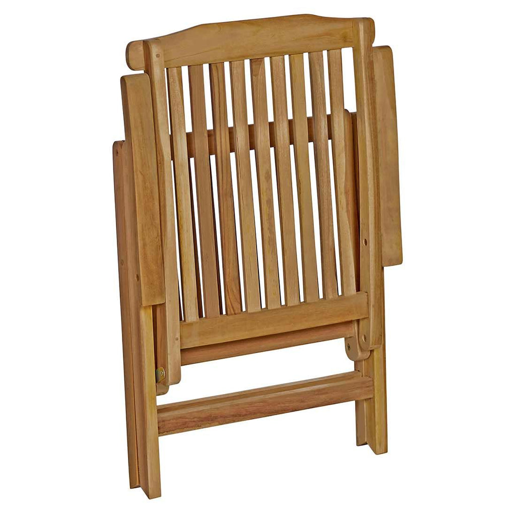 Spisesett ute Ontario 6 plasser teak 180/240x100 cm - OUTLIV.
