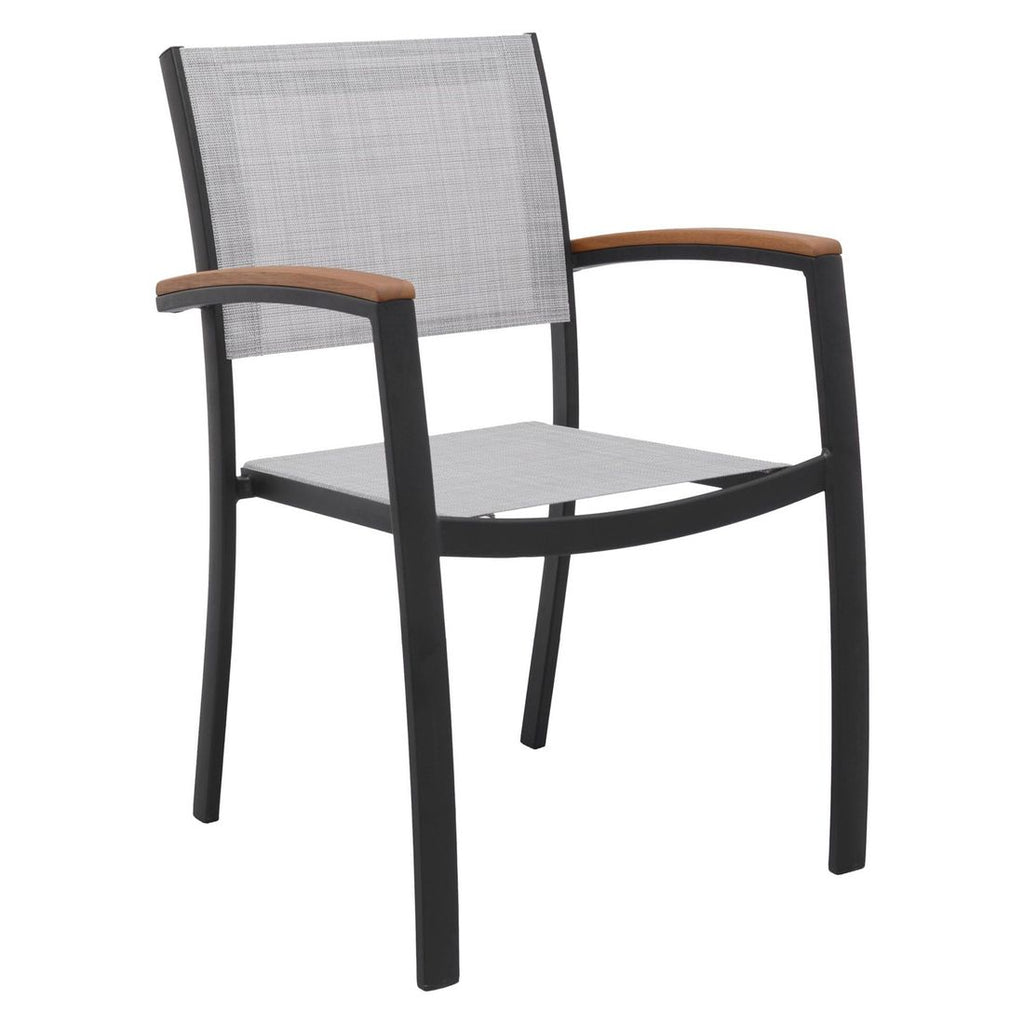 Spisesett ute Ragusa 8 plasser eukalyptus montert på terrasse