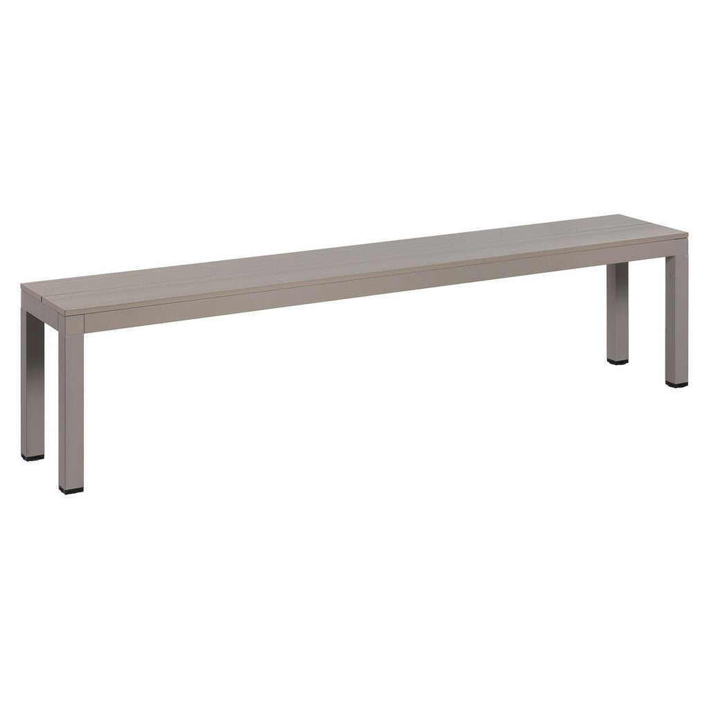 Sideprofil av Spisesett ute Rio 6 plasser aluminium Nardi