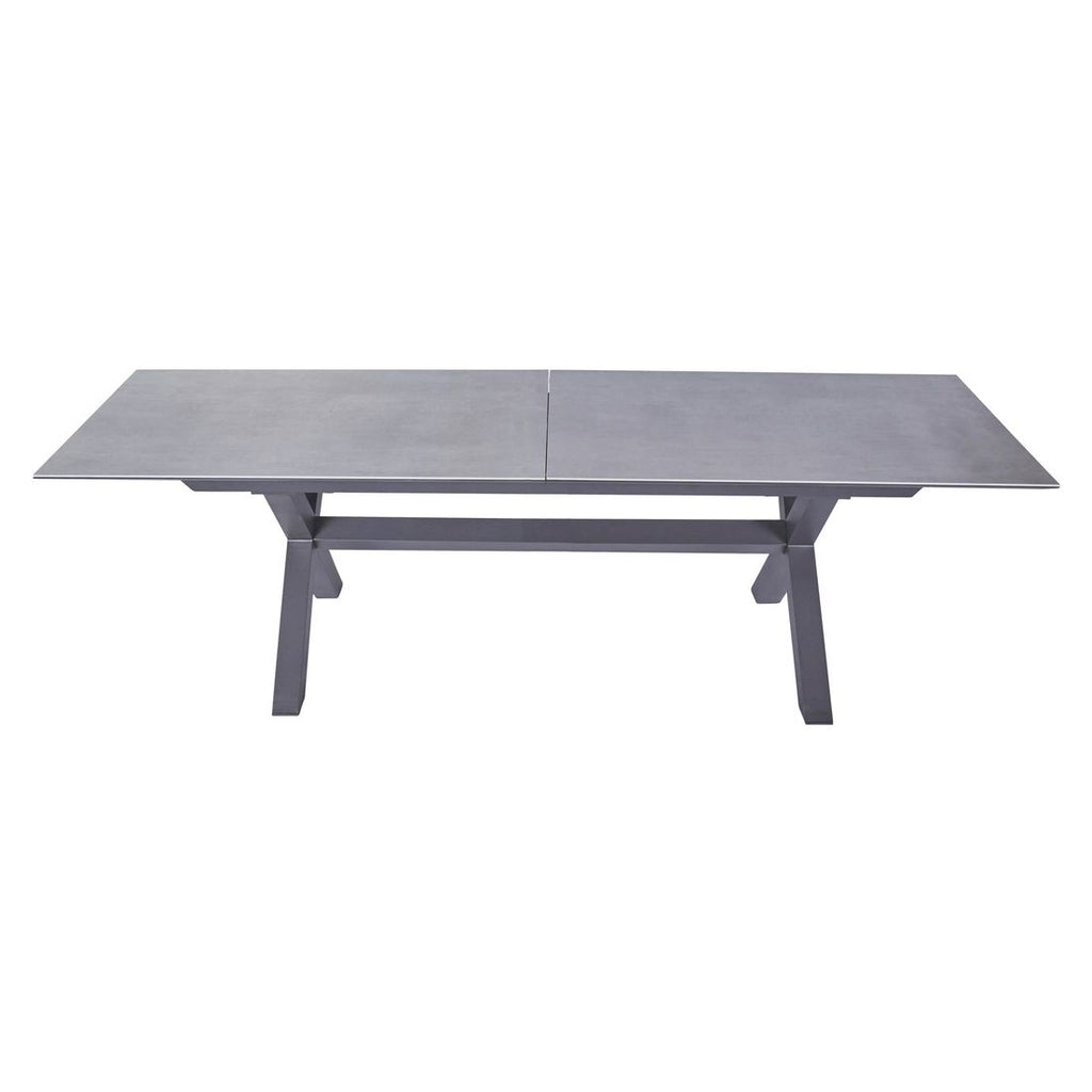 Nærbilde av stoff på Spisesett ute Sondrino 6 plasser uttrekkbart 200/260 cm - LC Garden