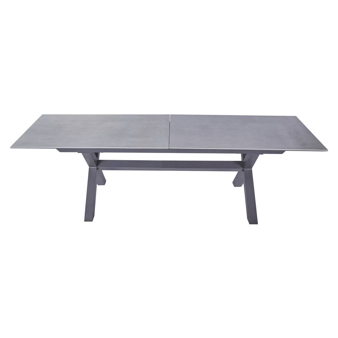 Nærbilde av stoff på Spisesett ute Sondrino 6 plasser uttrekkbart 200/260 cm - LC Garden