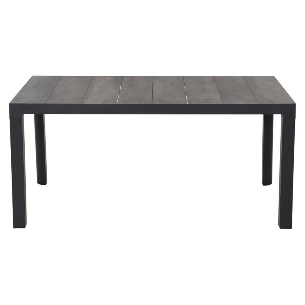 Spisesett ute Velia aluminium keramikk aluminiumramme detalj
