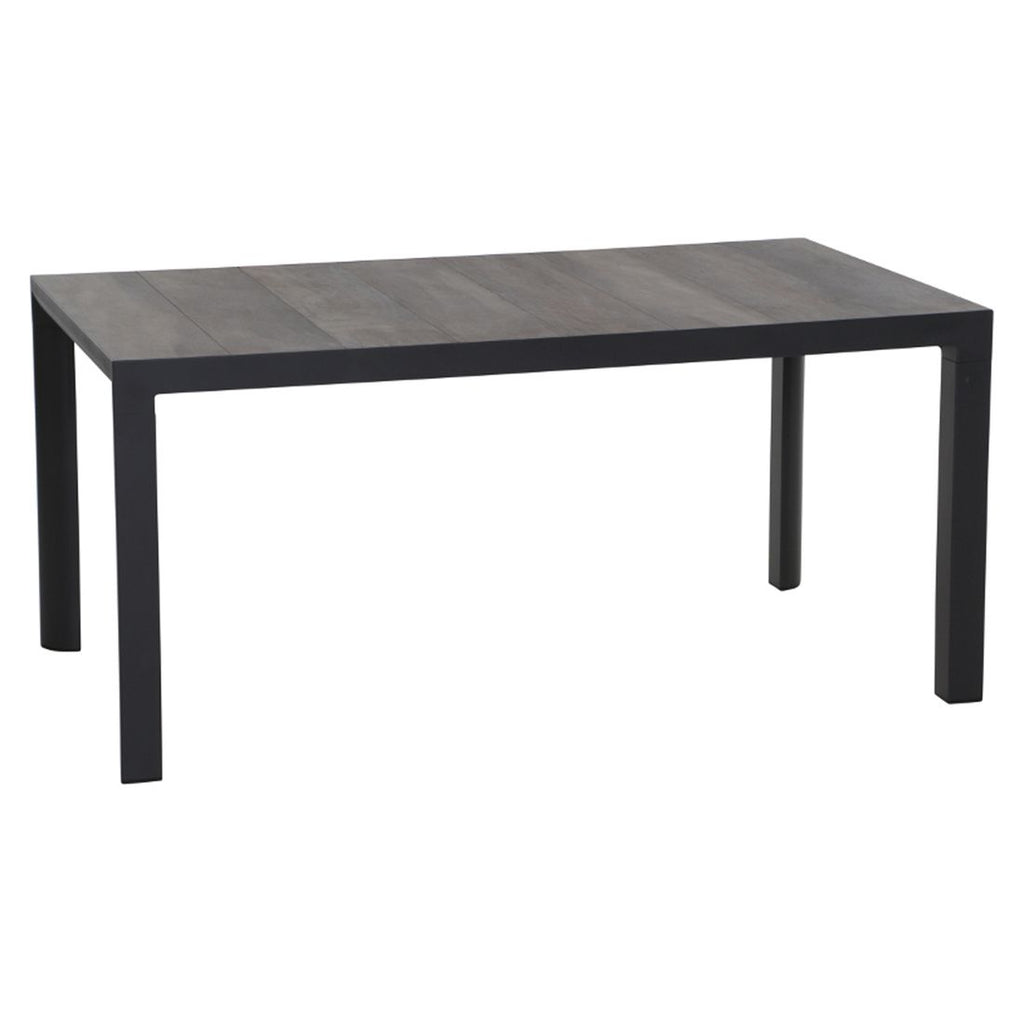 Spisesett ute Velia aluminium keramikk keramisk bordplate