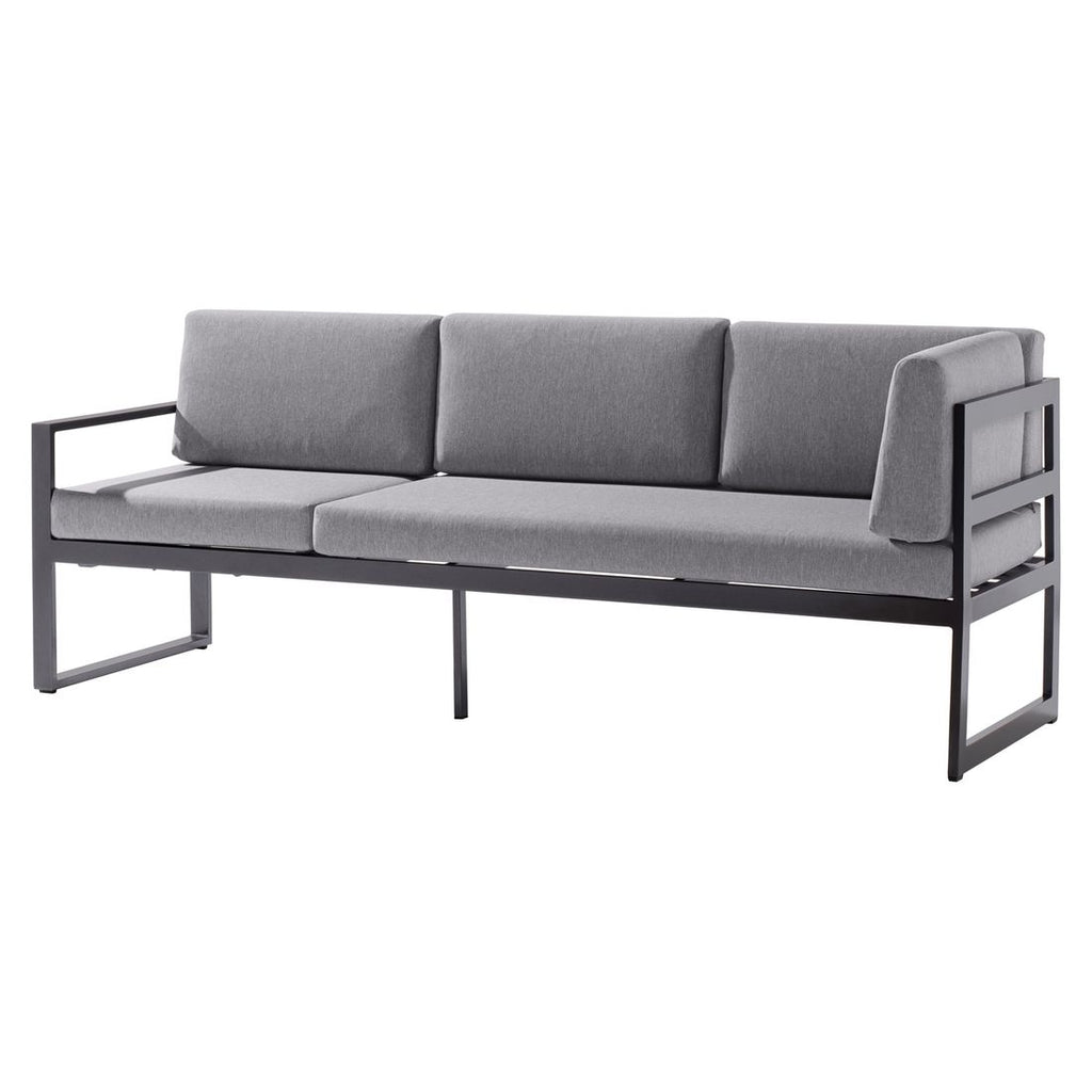 Spisesofa ute Adelaide aluminium Sunproof 213 cm forfra