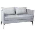 spisesofa ute marta aluminium sunbrella 159 cm forfra