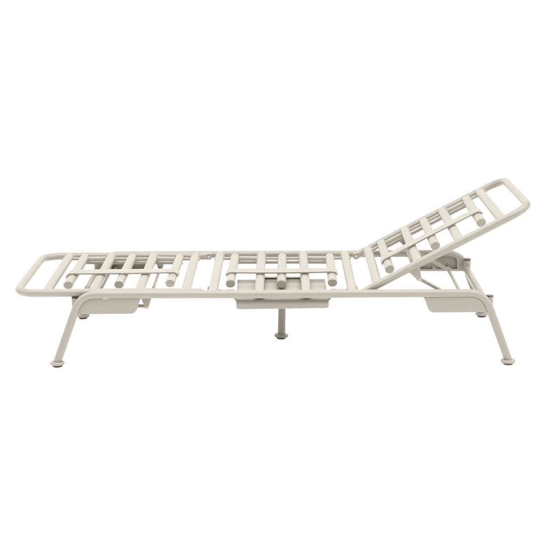 Spisesofa ute Somerset aluminium olefin 199 cm stofftekstur