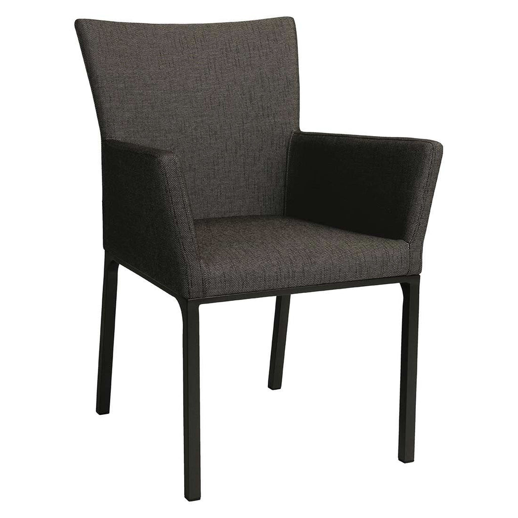 Spisestol ute Artus aluminium Sunbrella forfra
