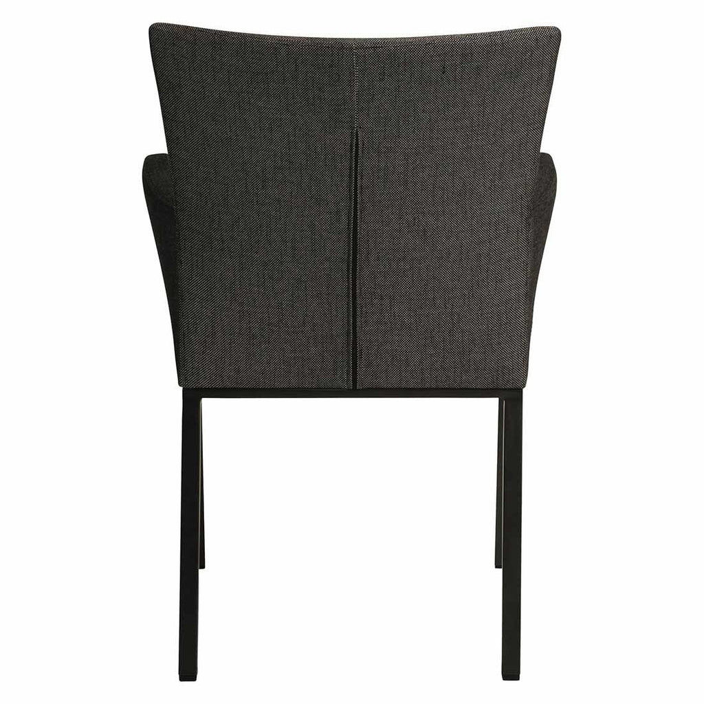 Spisestol ute Artus aluminium Sunbrella sett fra siden