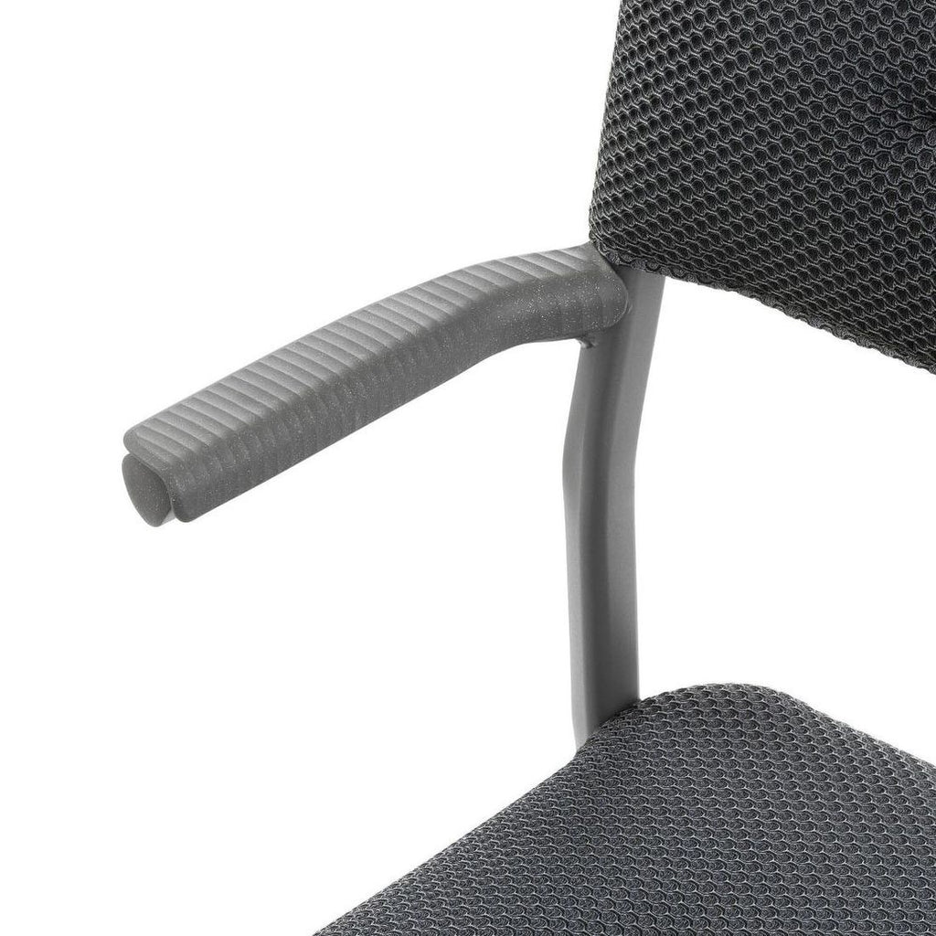 Stabelstol med armlener Oron aluminium/BeComfort 58x49 cm - Lafuma