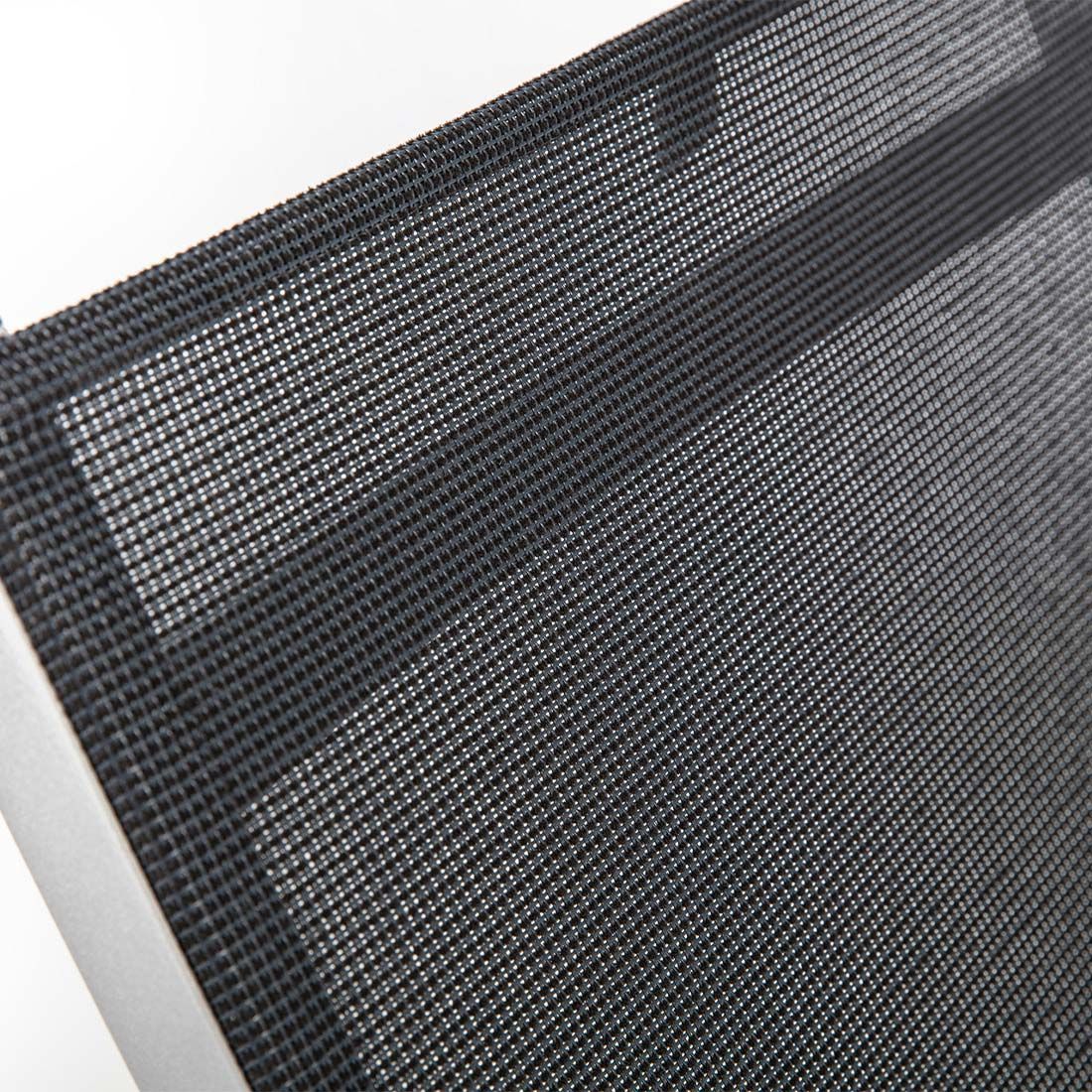 Sete på Stabelstol med armlener Basic+ Premium aluminium/textilen - Kettler