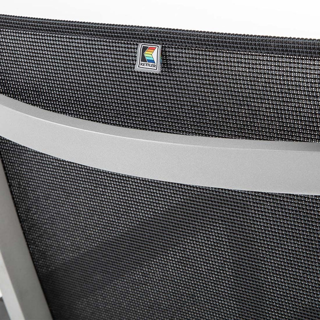 Ben på Stabelstol med armlener Basic+ Premium aluminium/textilen - Kettler