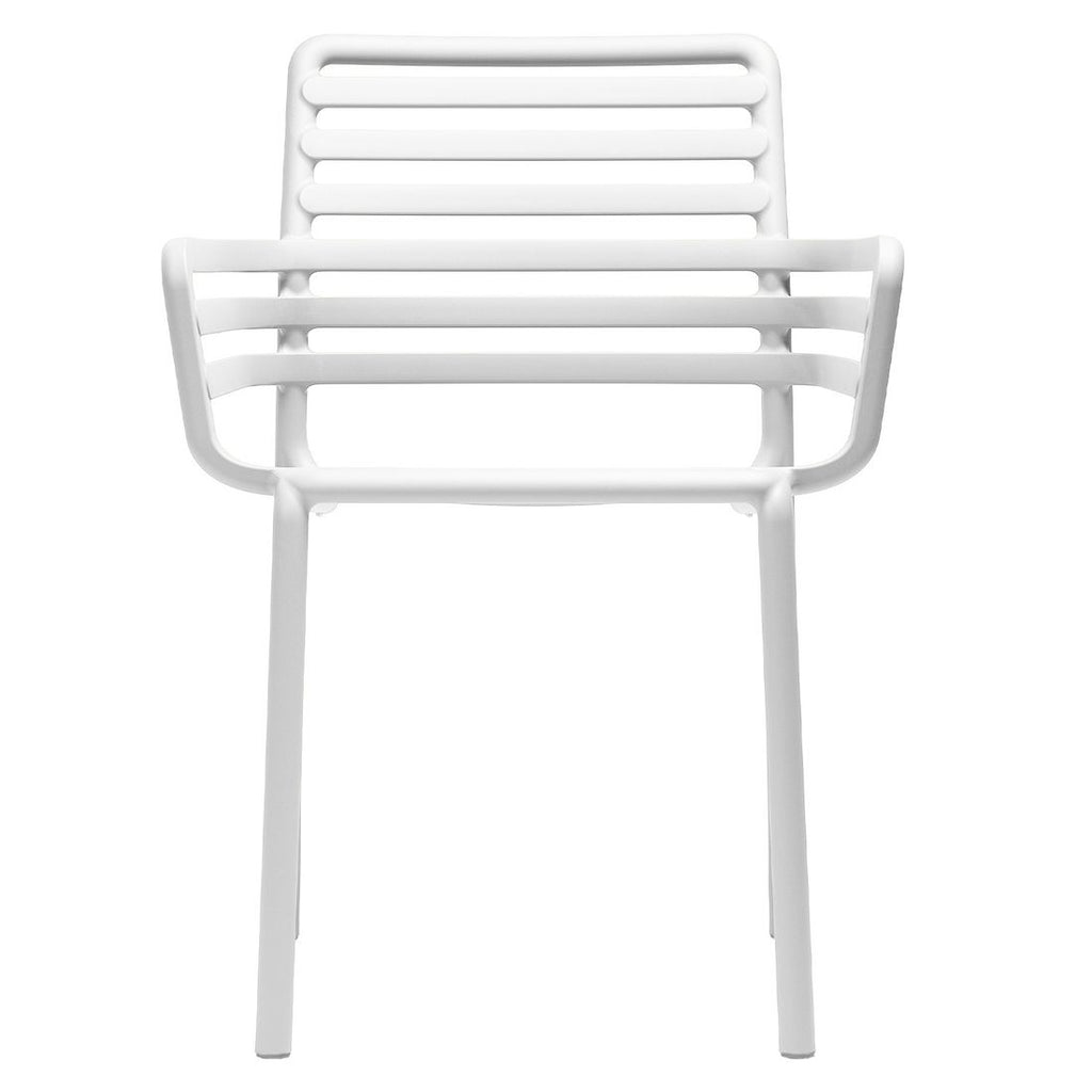 Stabelstol Doga plast, 60 cm hvit - Nardi