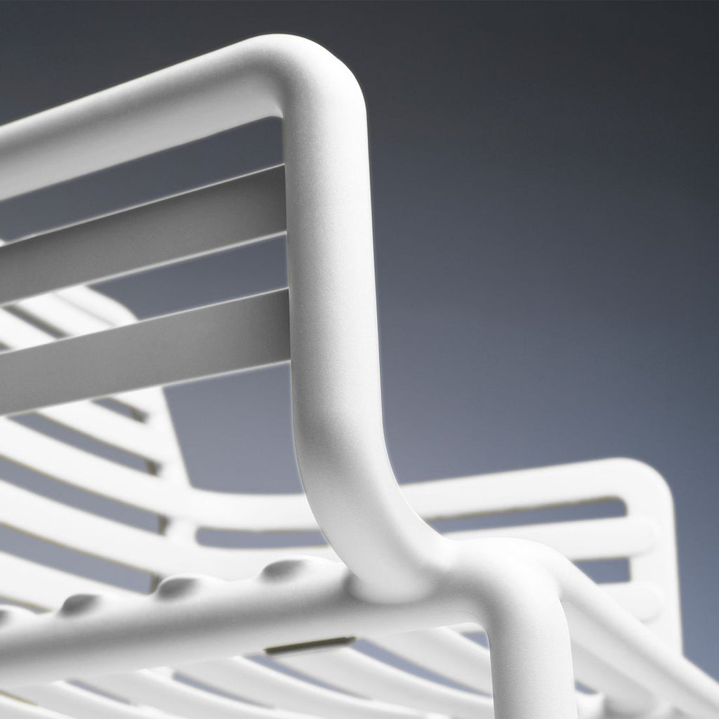 Stabelstol Doga plast, 60 cm hvit - Nardi