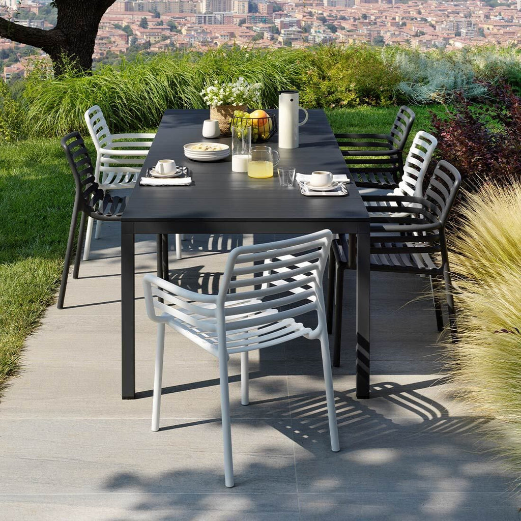 Stabelstol Doga plast, 60 cm hvit - Nardi
