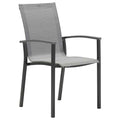 Stabelstol Evoee aluminium/textilen 56x65 cm - Stern forfra