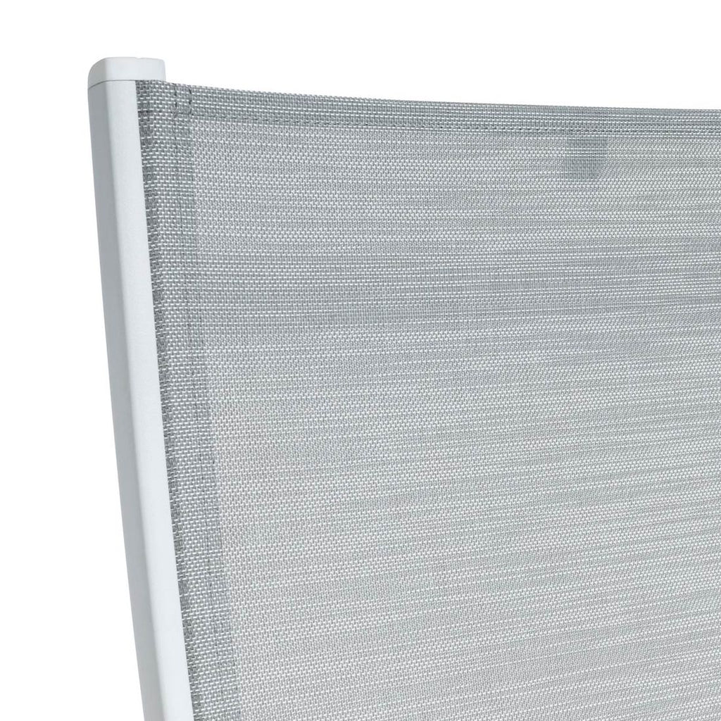 Stabelstol med armlener Granada aluminium/textilen - Kettler stablet