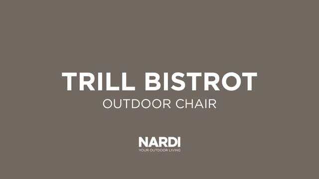 Stabelstol med armlener Trill plast forfra