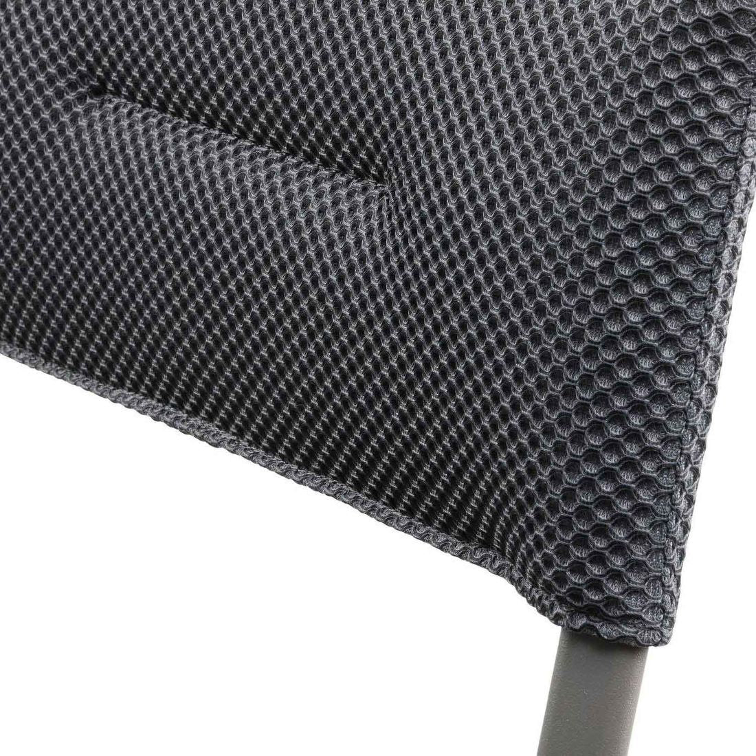 Stabelstol Oron aluminium/BeComfort 50x49 cm - Lafuma