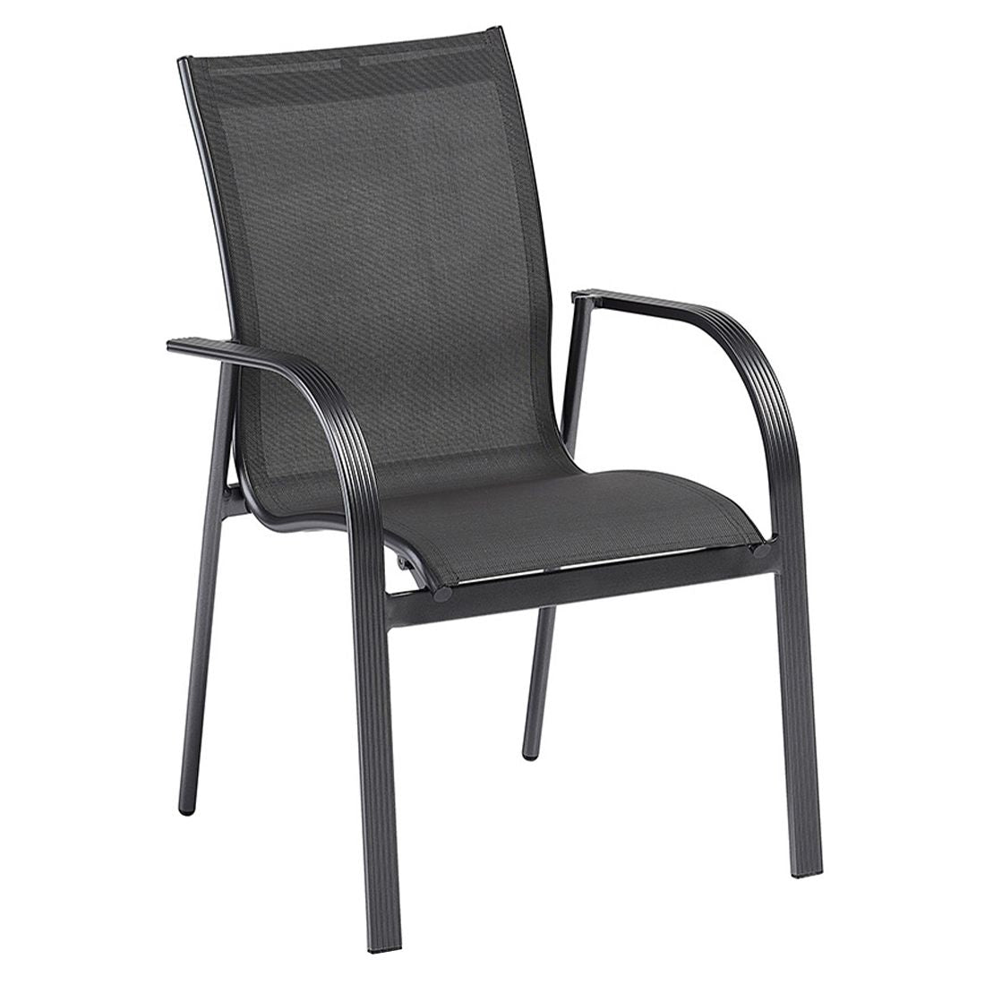 Stabelstol Tampa aluminium/textilen 58x63 cm - Kettler bakside
