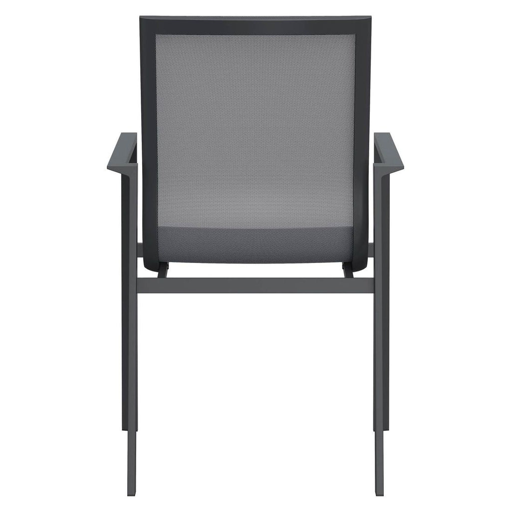 Stabelstoler ute Atlanta aluminium/textilen stablet