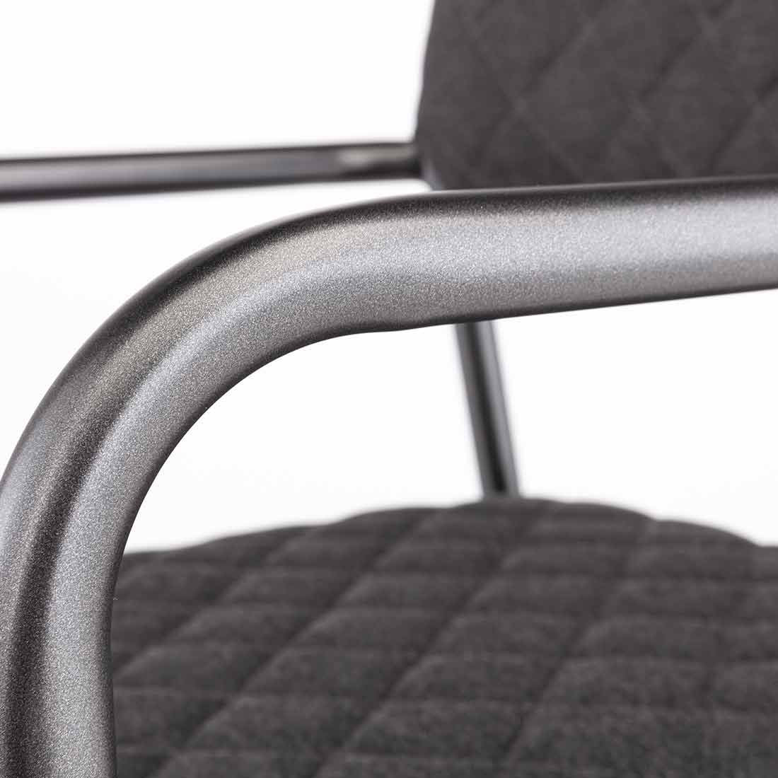Stabelstol ute Benito aluminium Sunbrella 56 cm helprofil