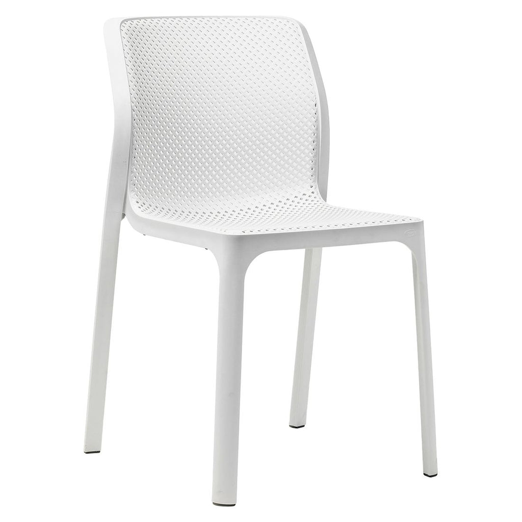 Stabelstol ute Bit plast 52x55 cm - Nardi forfra