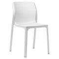 Stabelstol ute Bit plast 52x55 cm - Nardi forfra