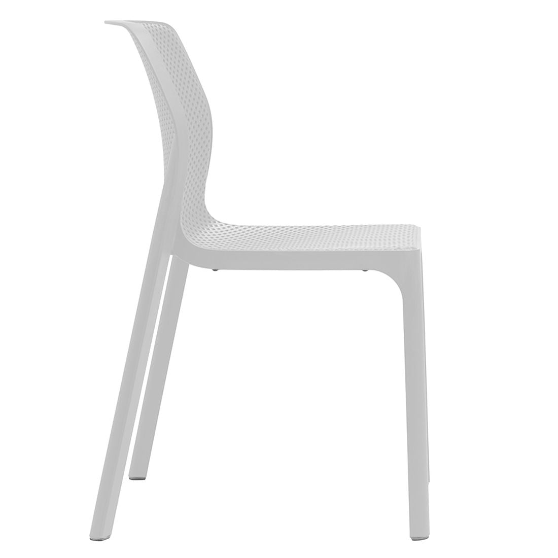 Montert Stabelstol ute Bit plast 52x55 cm - Nardi i hage