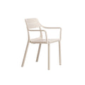 Stabelstol ute Cassia plast 59x57 cm - Nardi forfra