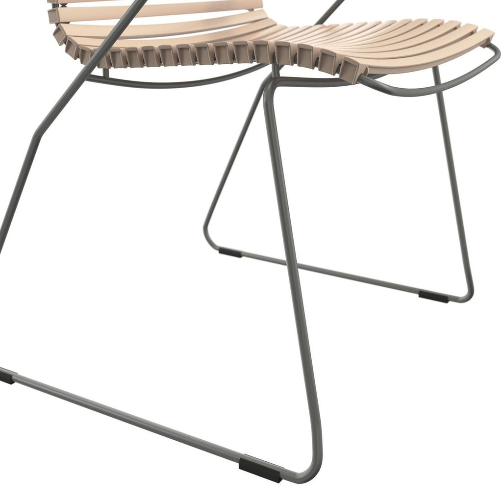 Stabelstol ute Click stål/plast 60,5x58 cm - Houe