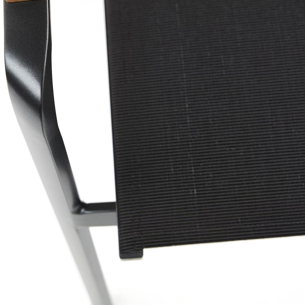 Stabelstol ute Diamond aluminium/textilen antrasitt - Kettler