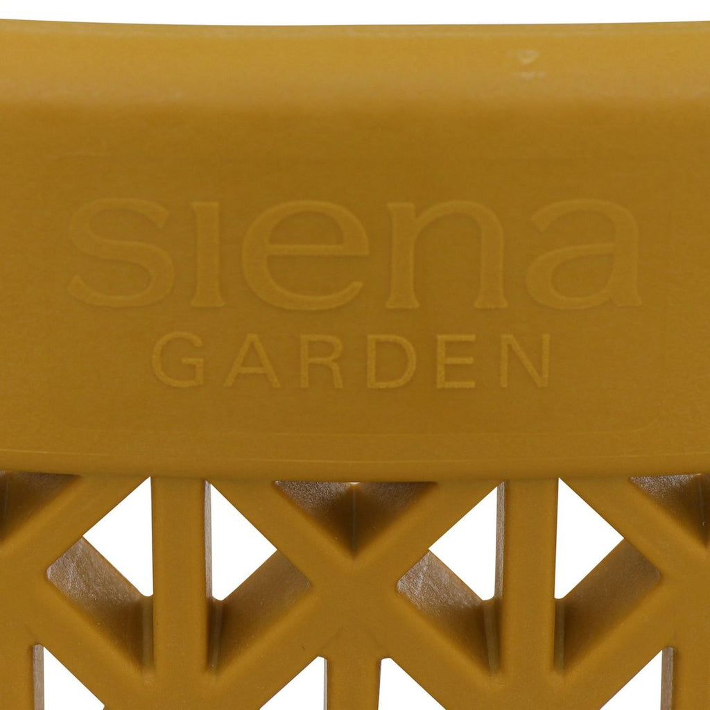 Fargeutvalg Stabelstol ute District plast 50x60 cm - Siena Garden
