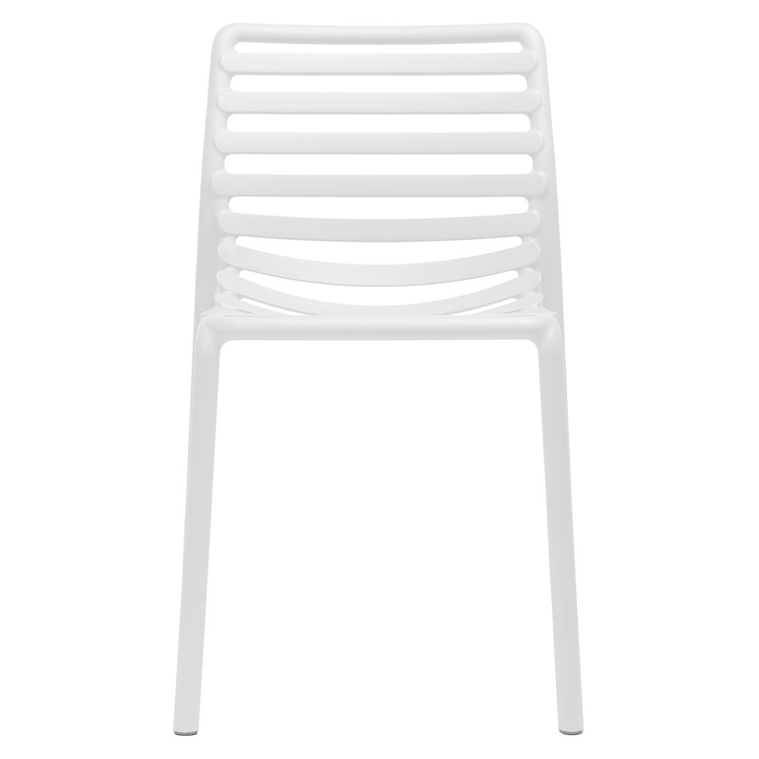 Stabelstol ute Doga Bistrot plast 53x55 cm stablet
